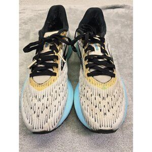 Brooks Hyperion Tempo Shoes Womens 9B‎ White Iced Aqua